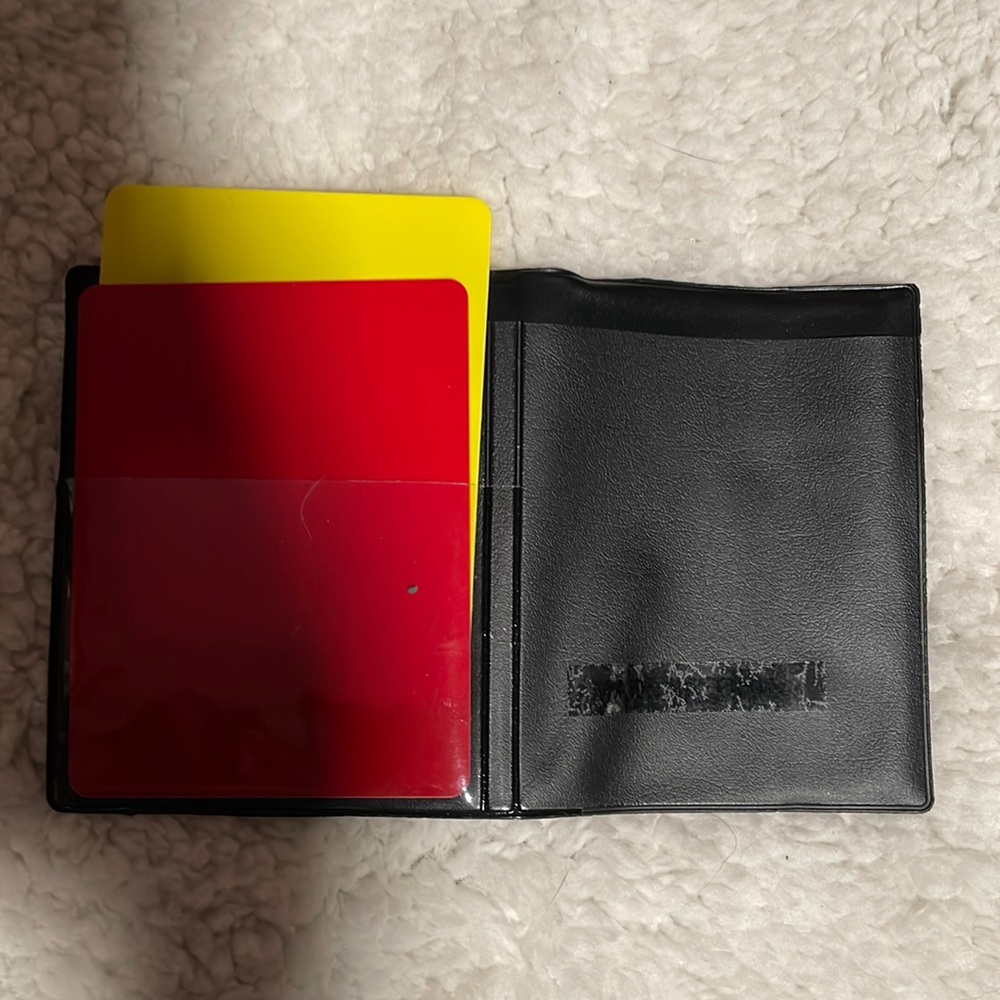 Soccer Ref Matchbook